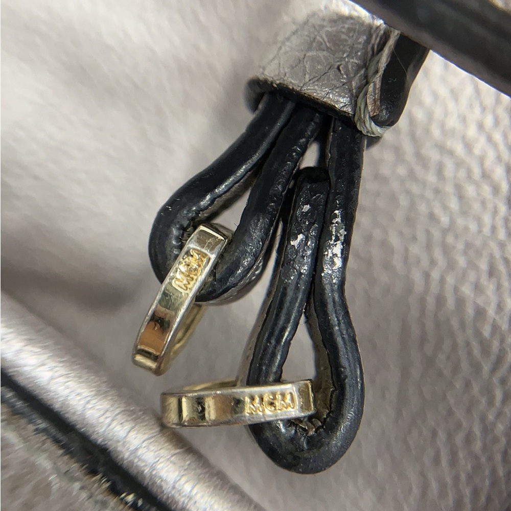 MCM Drawstring Bucket Bag - Picture 3 of 9